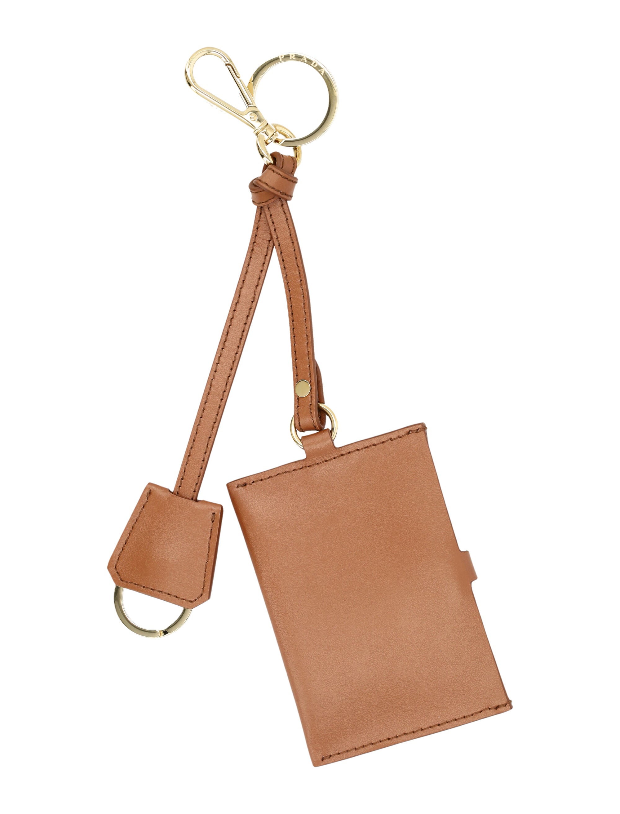 Leather Keychain Card Holder