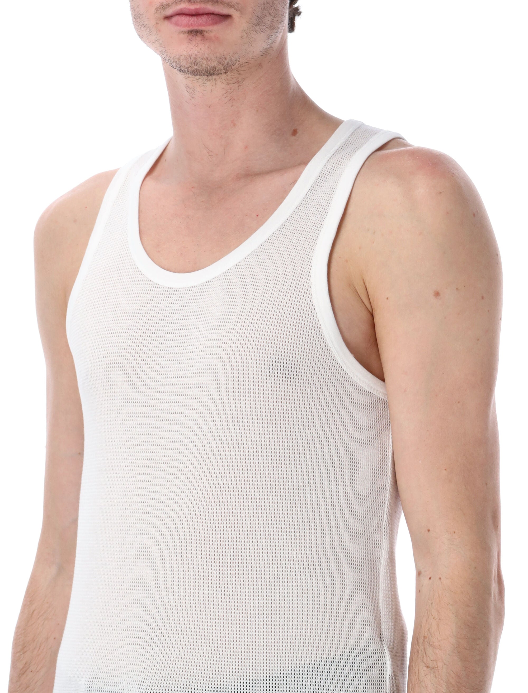 Cotton Mesh Tank