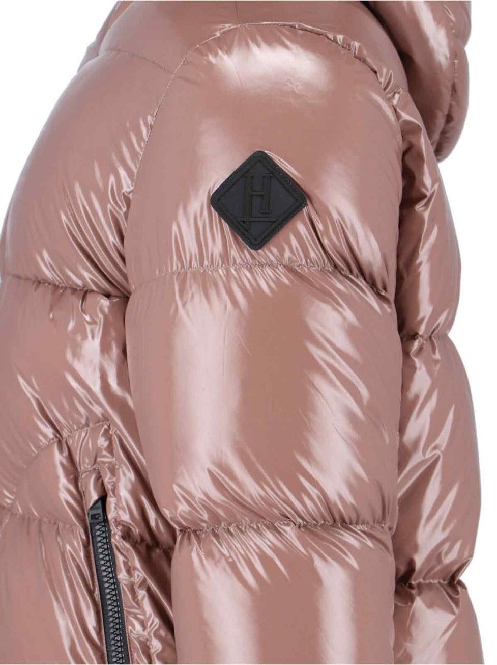 "Gloss" Down Jacket Brown