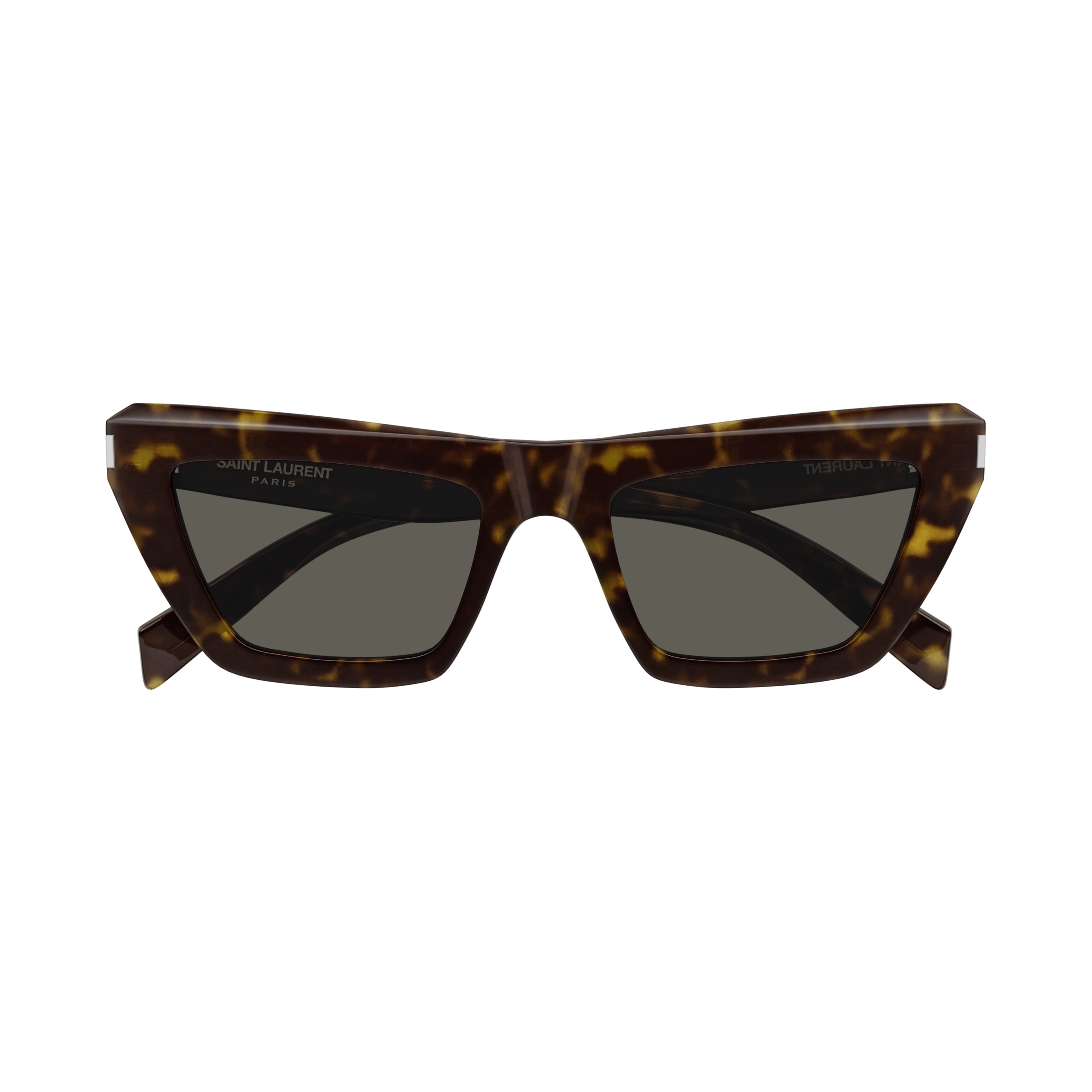 Sl 467 Angular Tortoiseshell Cat-Eye Sunglasses