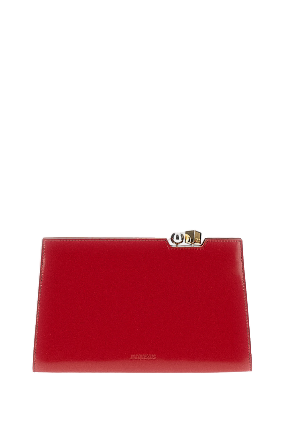 Red Le Salon Pochette Clutch Bag
