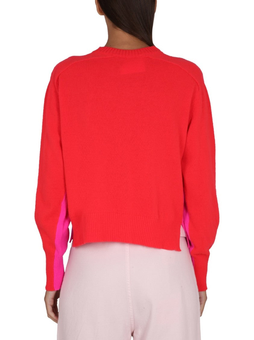 Cropped Wool And Cashmere Sweater
