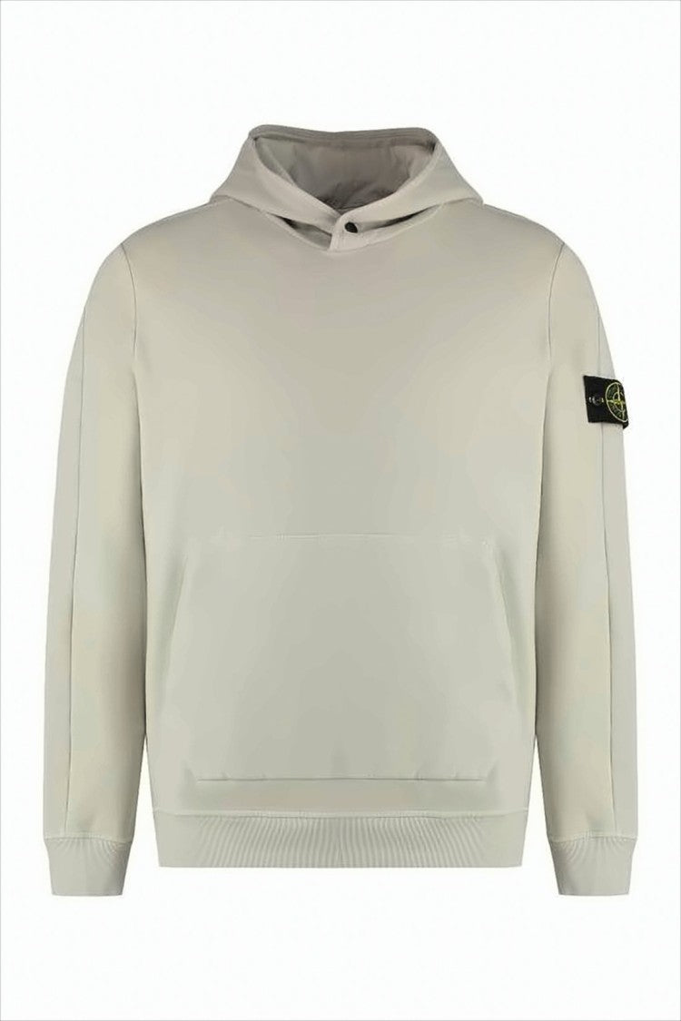 Light Beige Hoodie with Iconic Emblem