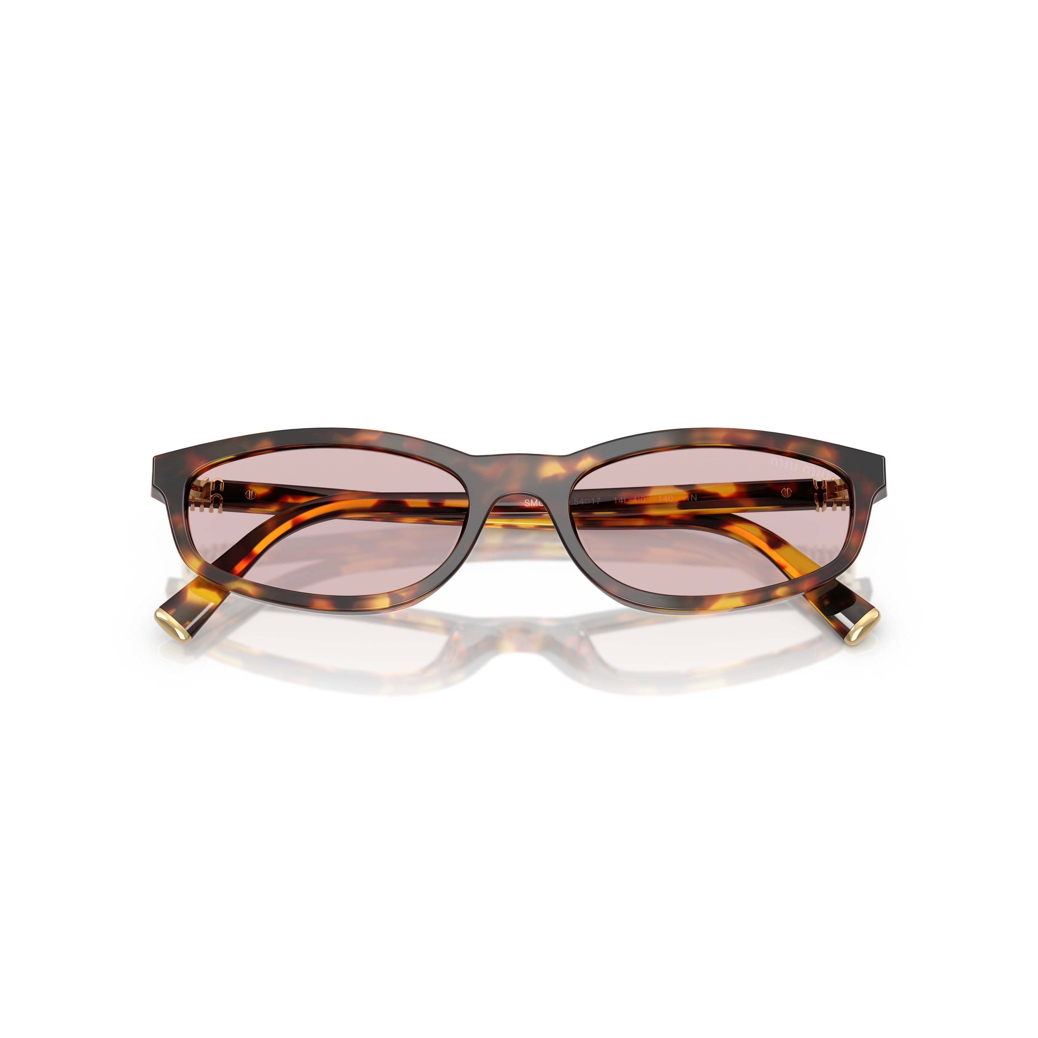 0mu A06s Rectangular Tortoiseshell Acetate Sunglasses