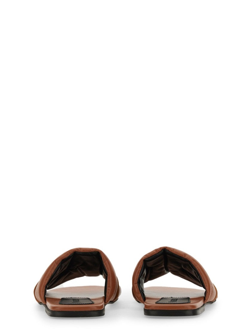 Brown Slide Sandal