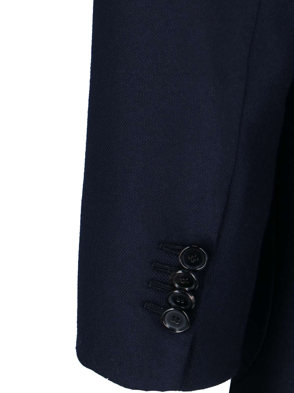 Single-Breasted Blazer – Navy