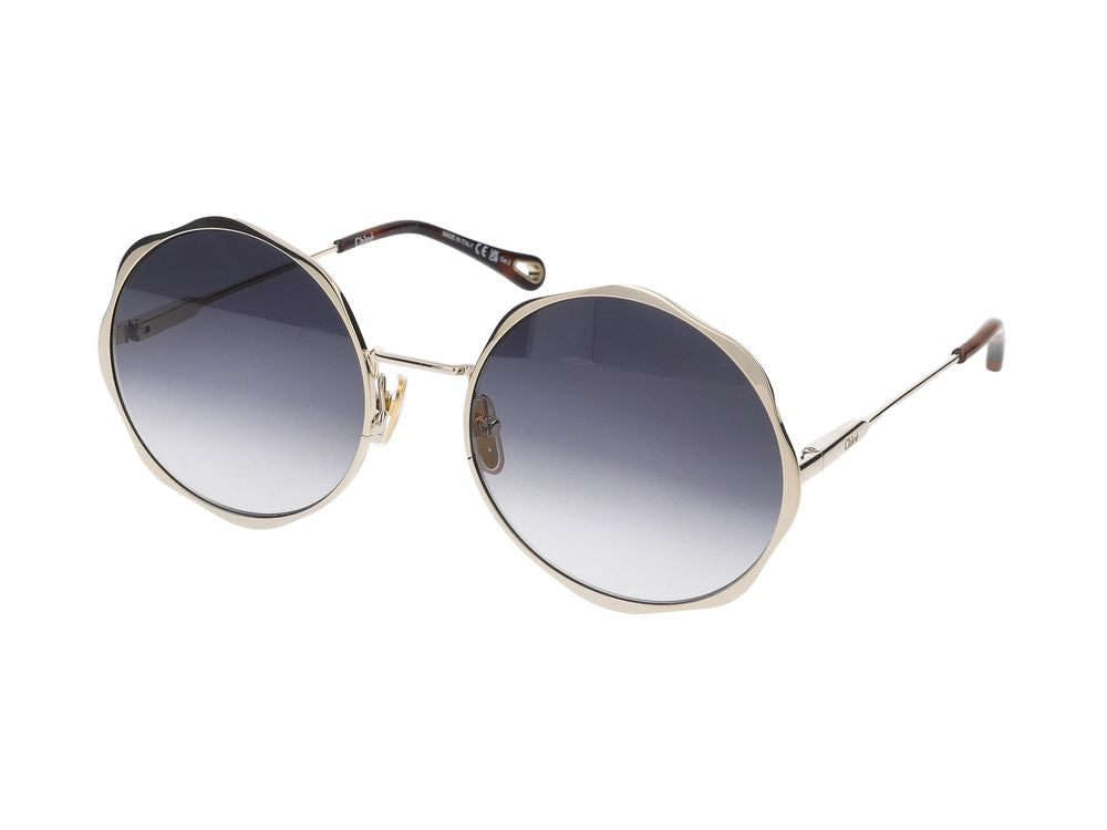 Sunglasses Chloé CH0184S 001 gold gold grey 59/21/140