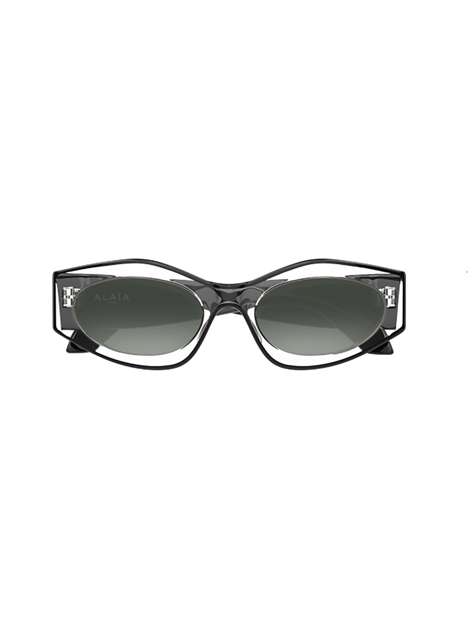 Narrow Oval Lens Azzedine Alaïa Sunglasses