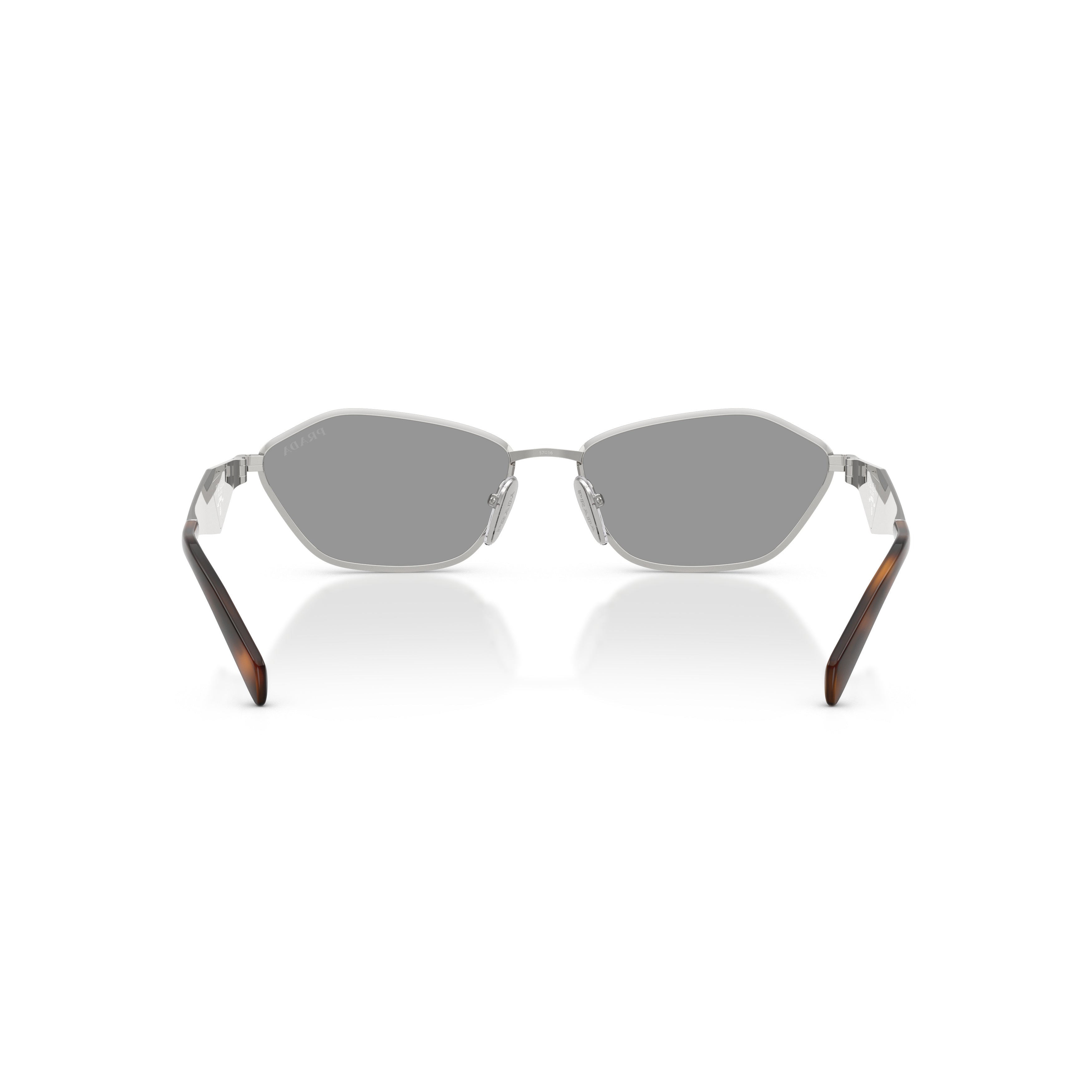 Tortoiseshell Angular Metal Frame Detail Sunglasses