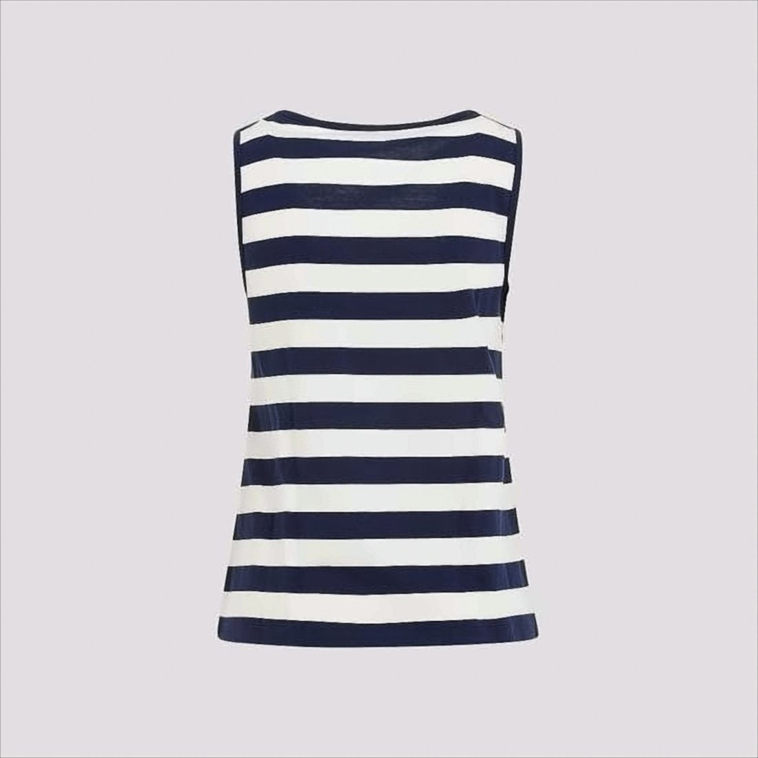 Sleeveless Striped Cotton Top