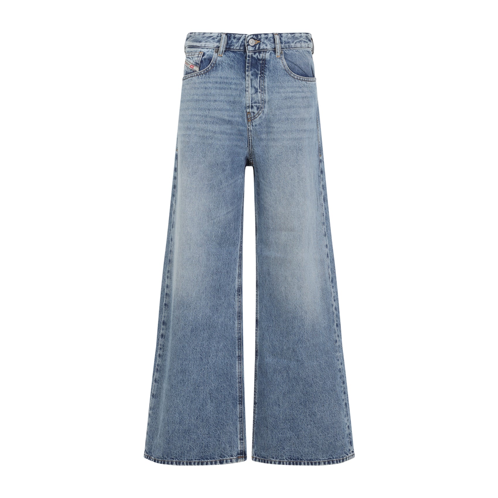 Blue Cotton Jeans