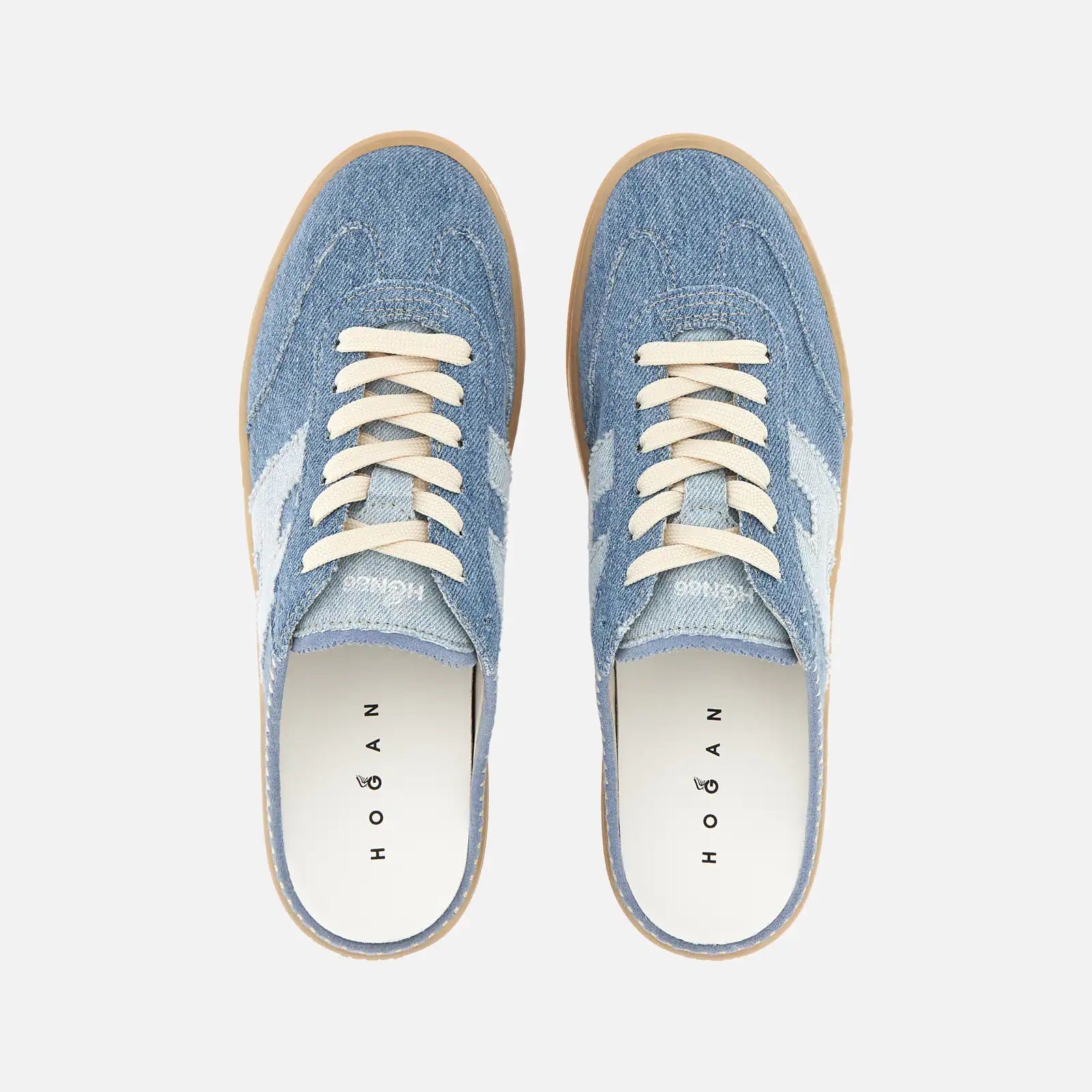 Denim Cool Sabot Cotton Sneakers