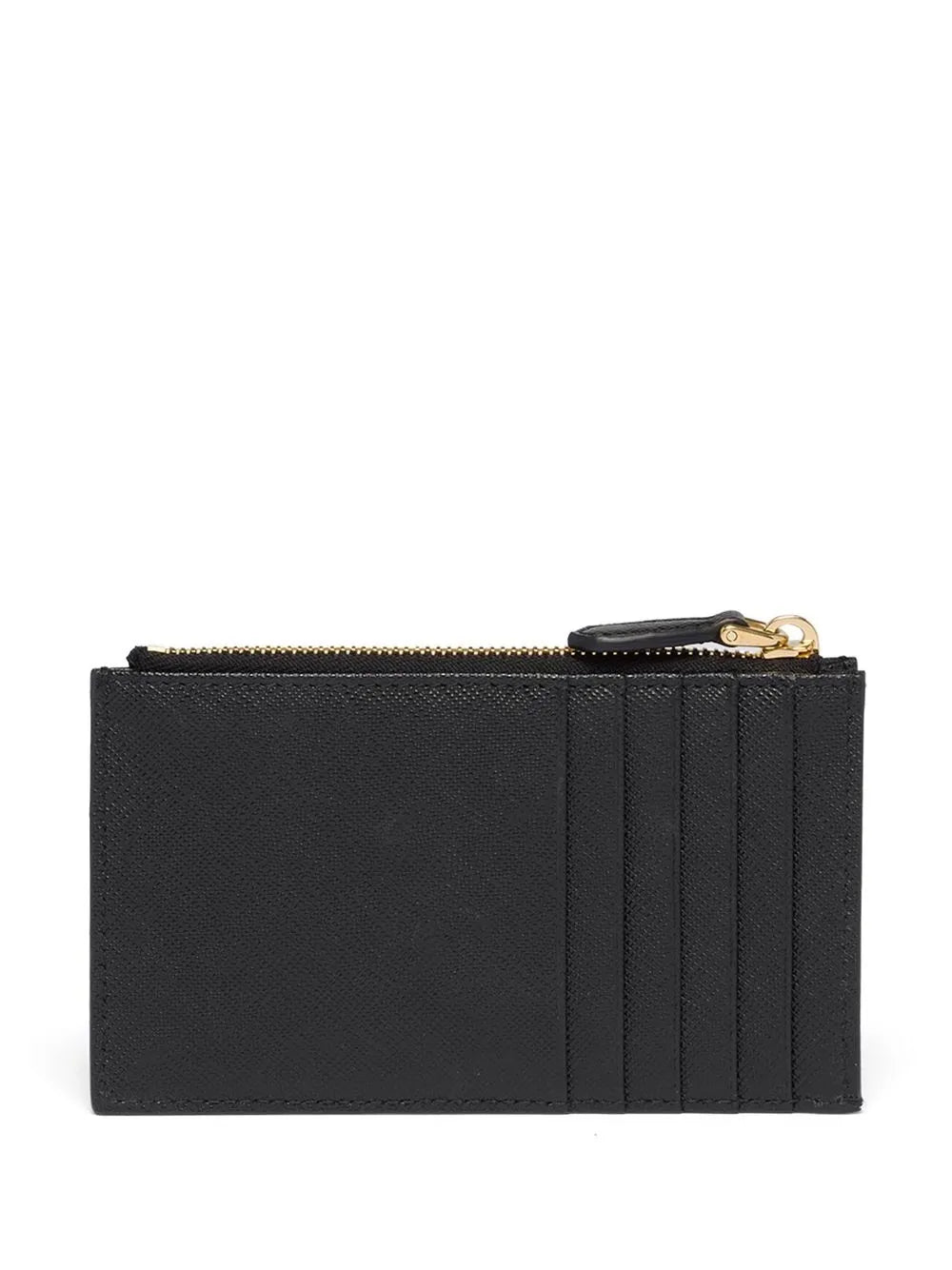 Leather Logo-Plaque Card Holder