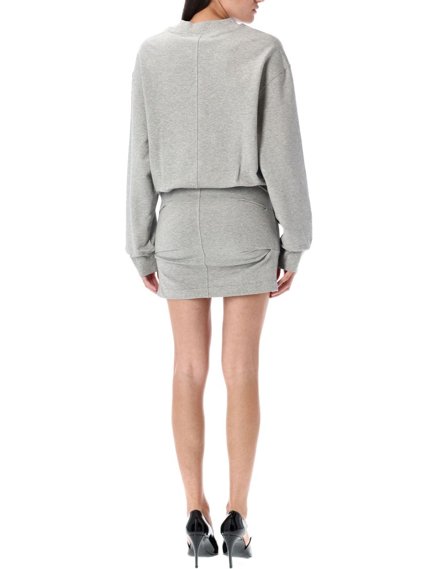Light American Fleece Mini Dress