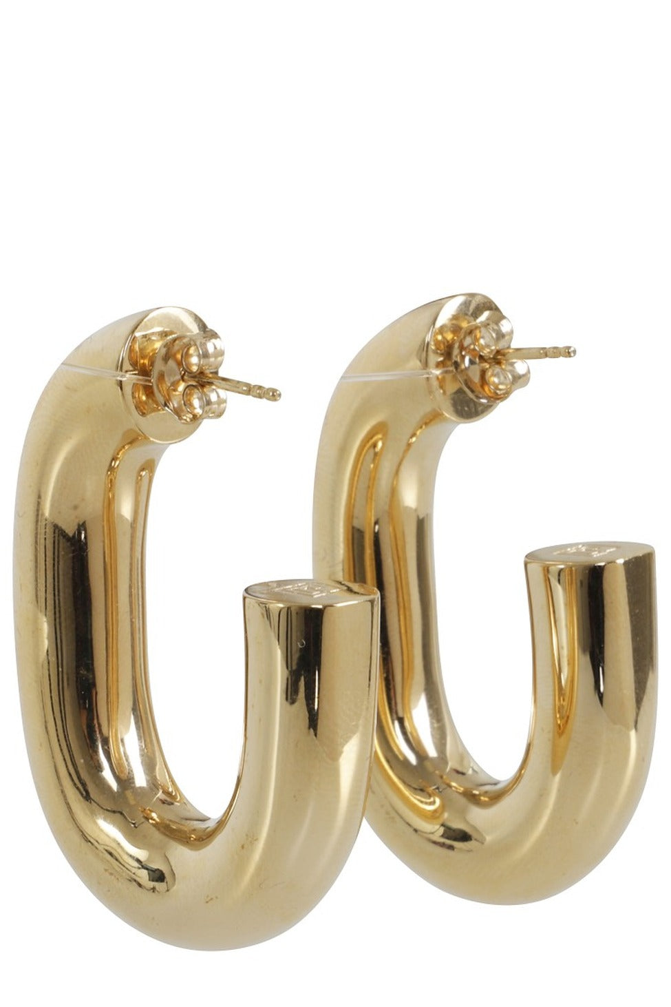 Xl Link Hoops Earrings