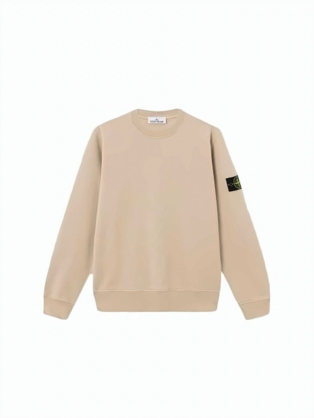 Long-Sleeve Sweatshirt with Distinctive Patch Logo
