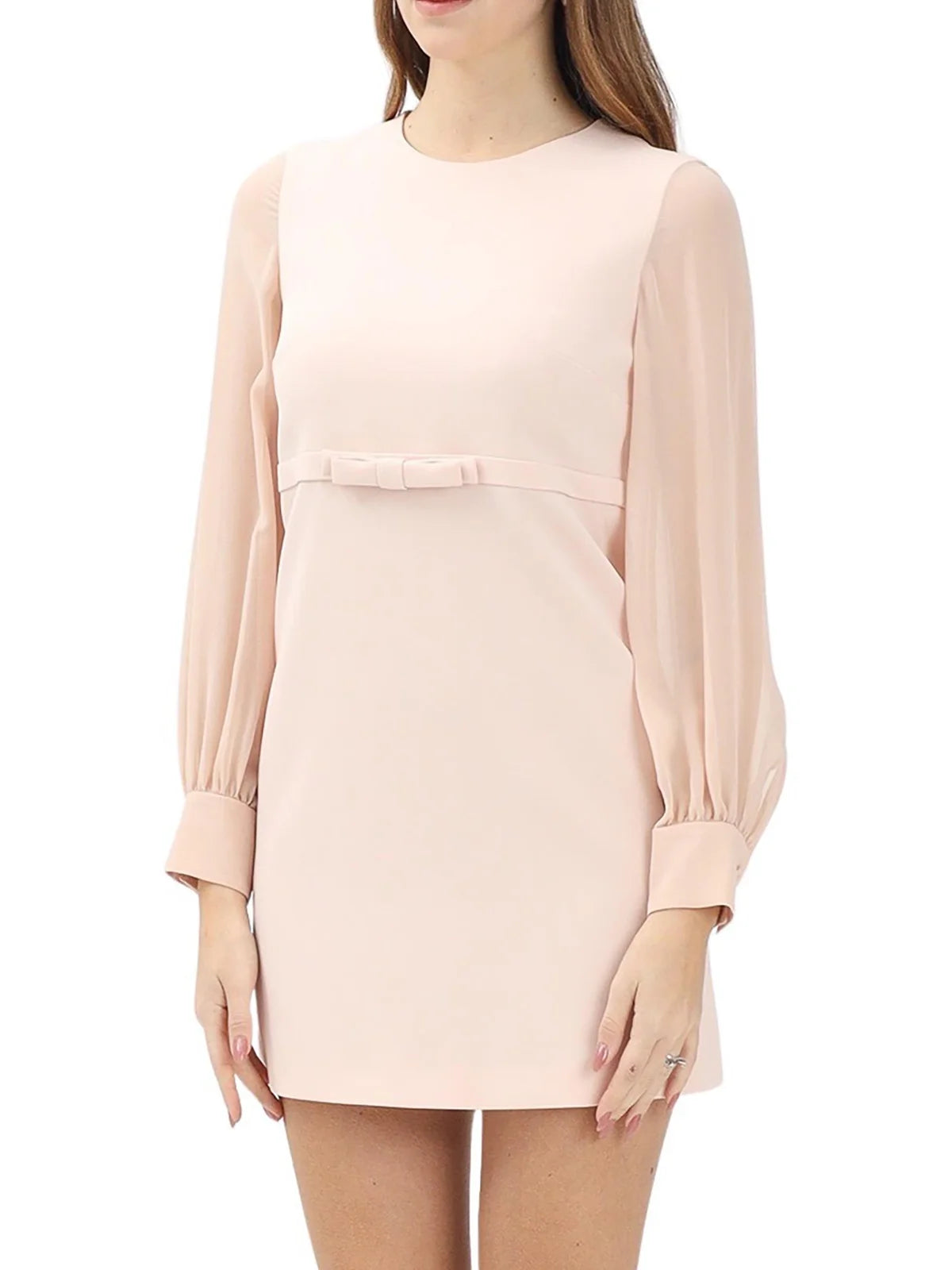 Old Rose Ritmo Triacetate Polyester Dress
