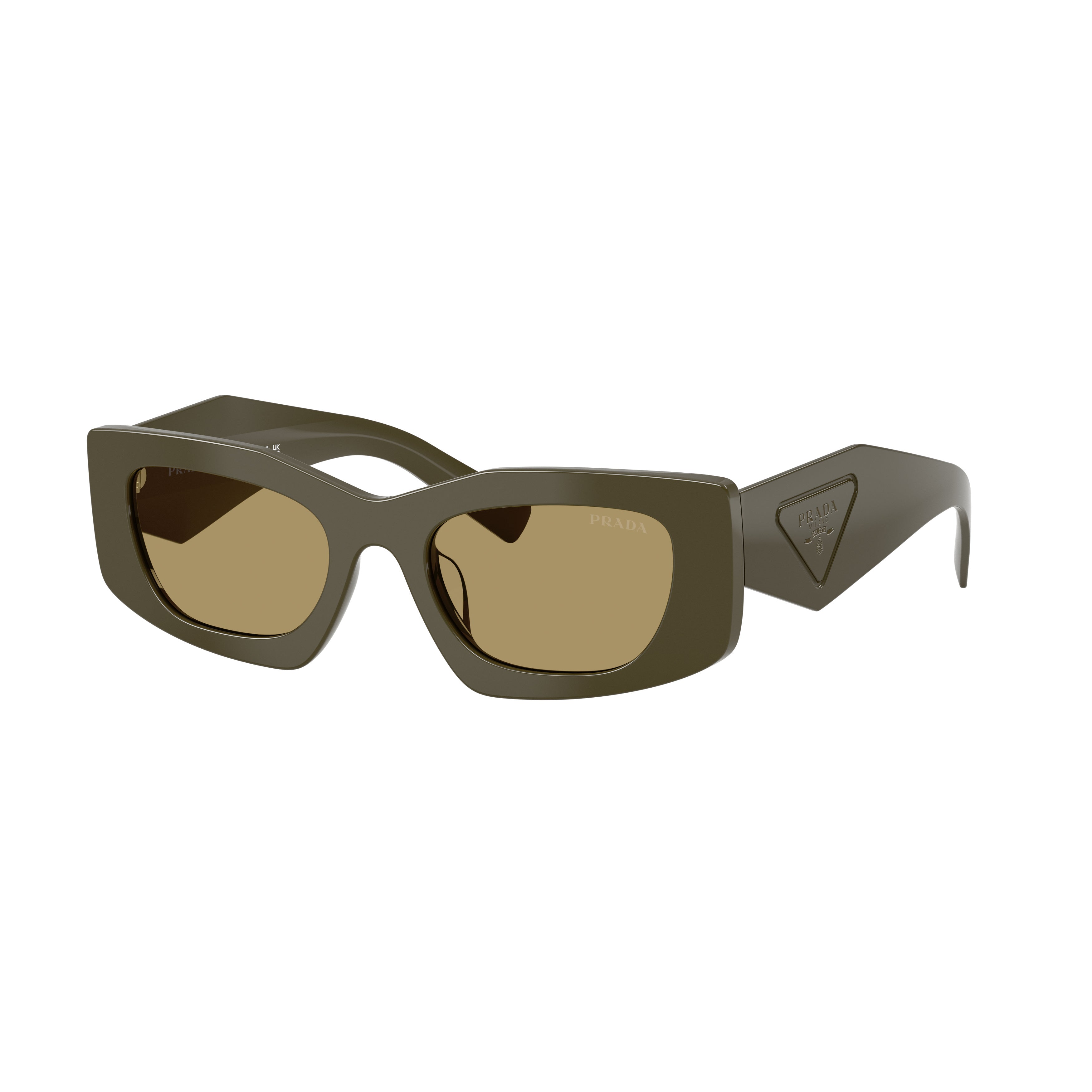 0pr D03sd Rectangular Olive Sunglasses