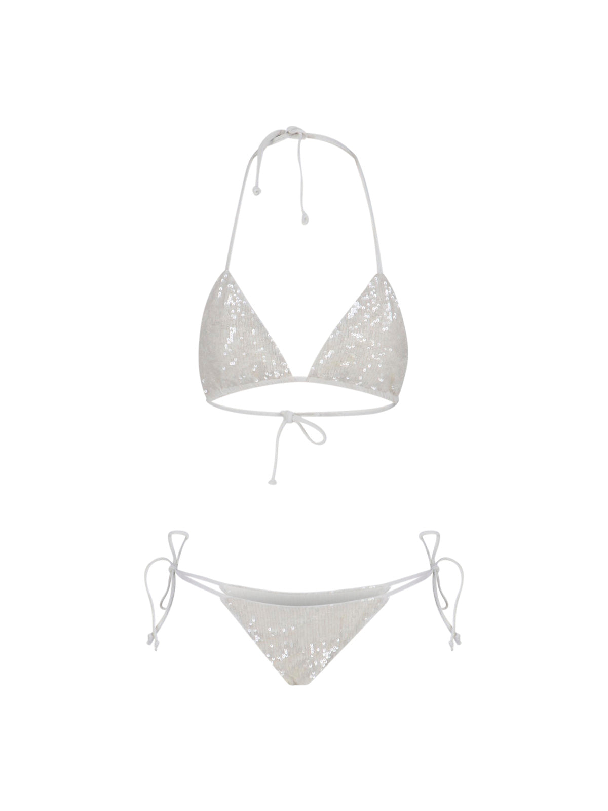 White Sequin Bikini