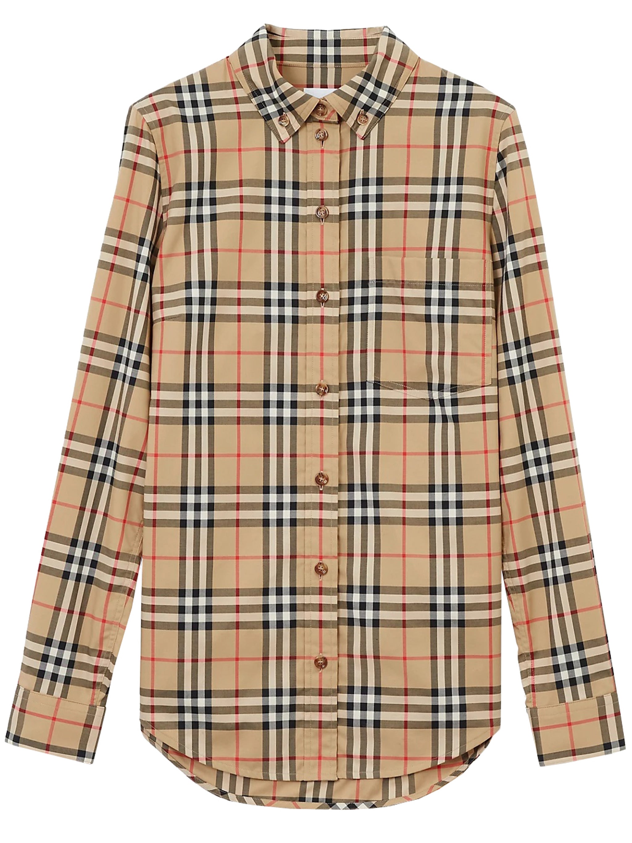 Lapwing Sr Check Pattern Button-Up Shirt
