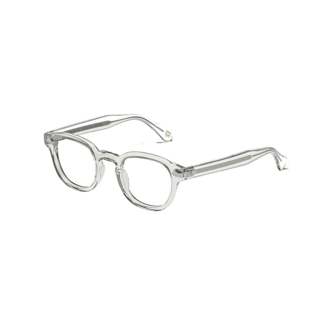 Or-Lem-O Lemtosh Transparent Acetate Eyeglasses with Keyhole Bridge