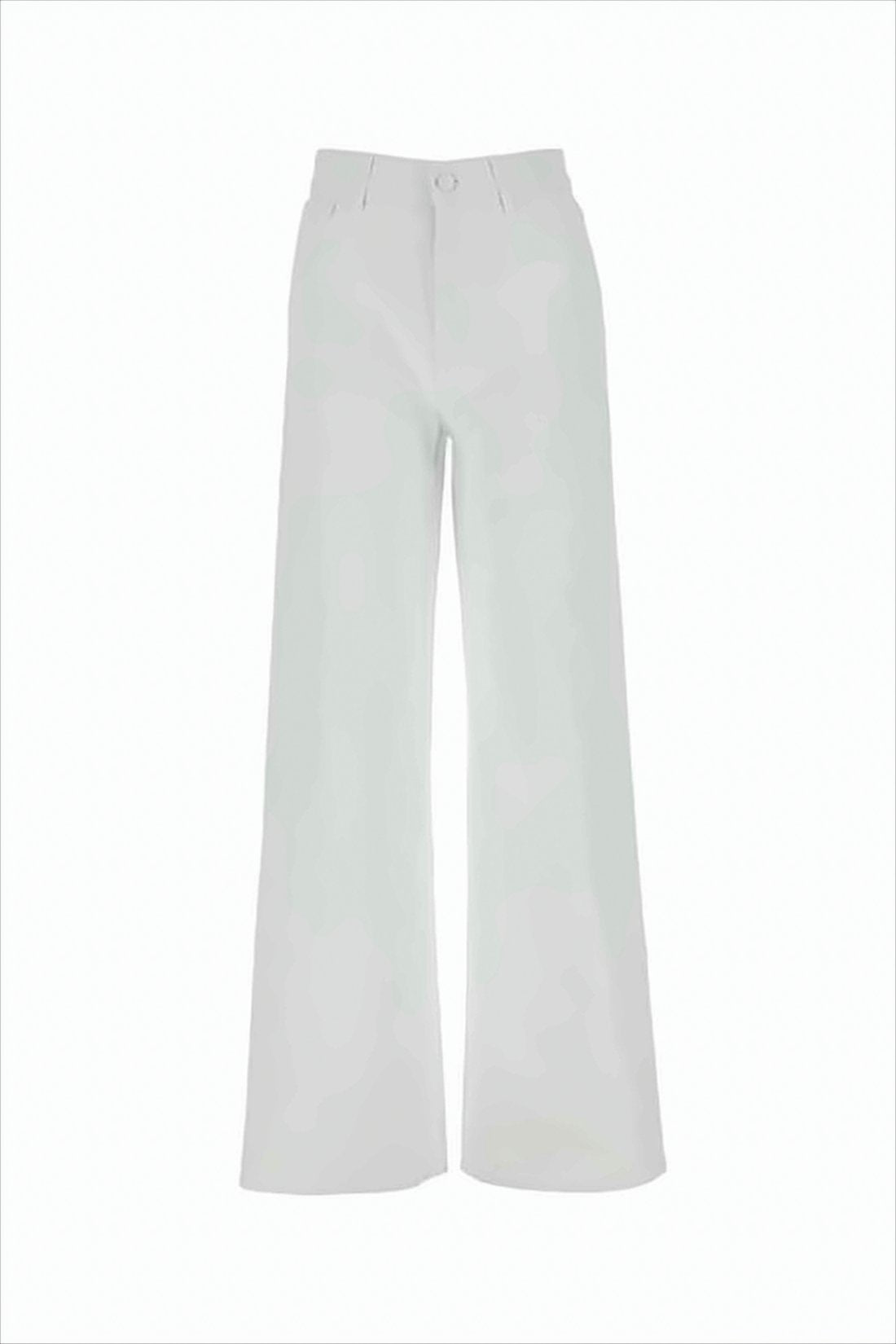 Wide-Leg Pants with High Waist