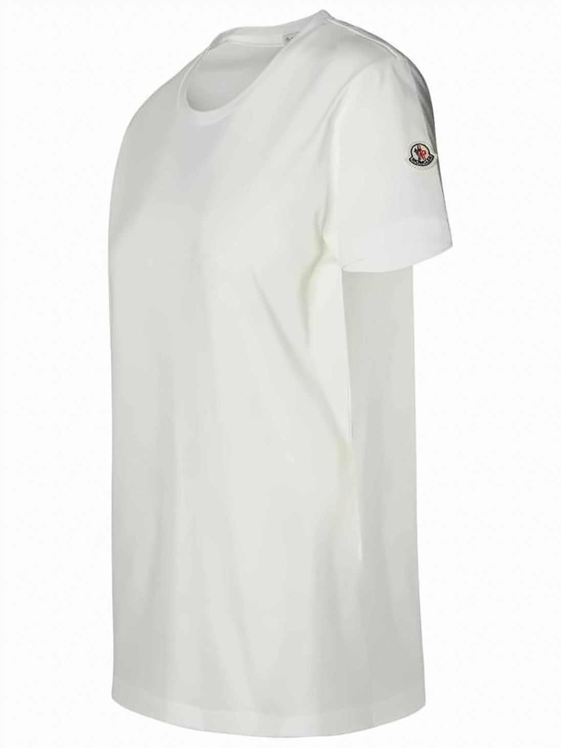 White Cotton Jersey T-Shirt
