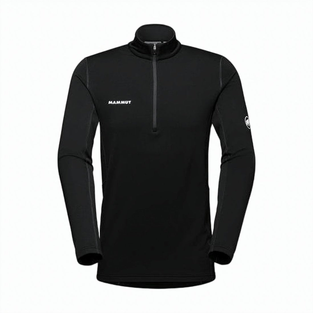 Quarter-Zip Athletic Jacket with High Collar