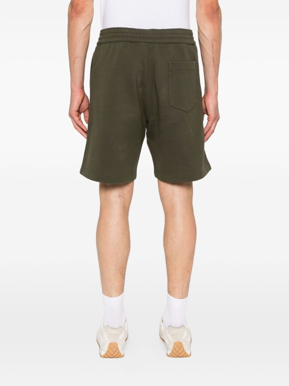 Khaki Cotton Shorts
