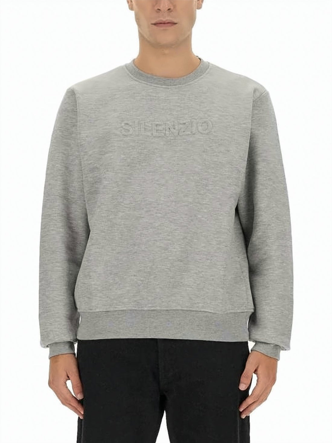 Long-Sleeve Grey Sweatshirt