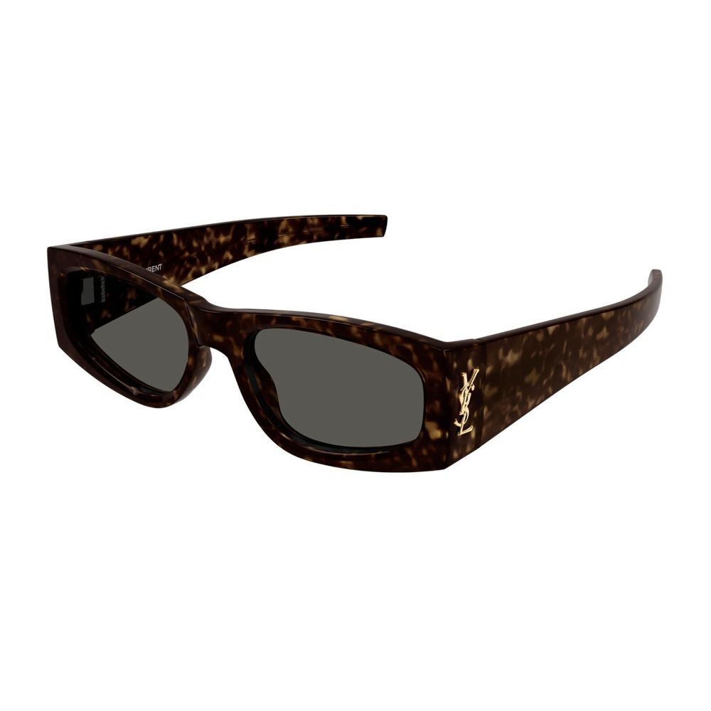 Sl M140 Linea Monogram Cat-Eye Havana Acetate Sunglasses