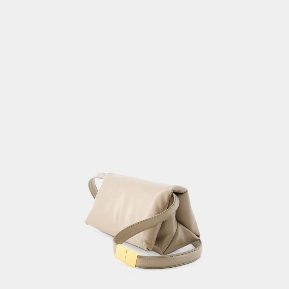 Hobo Small Prisma Bag - Leather - Beige