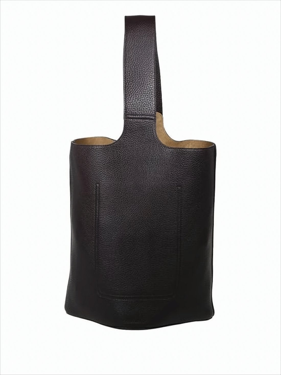 Textured Calf Leather Tote Bag
