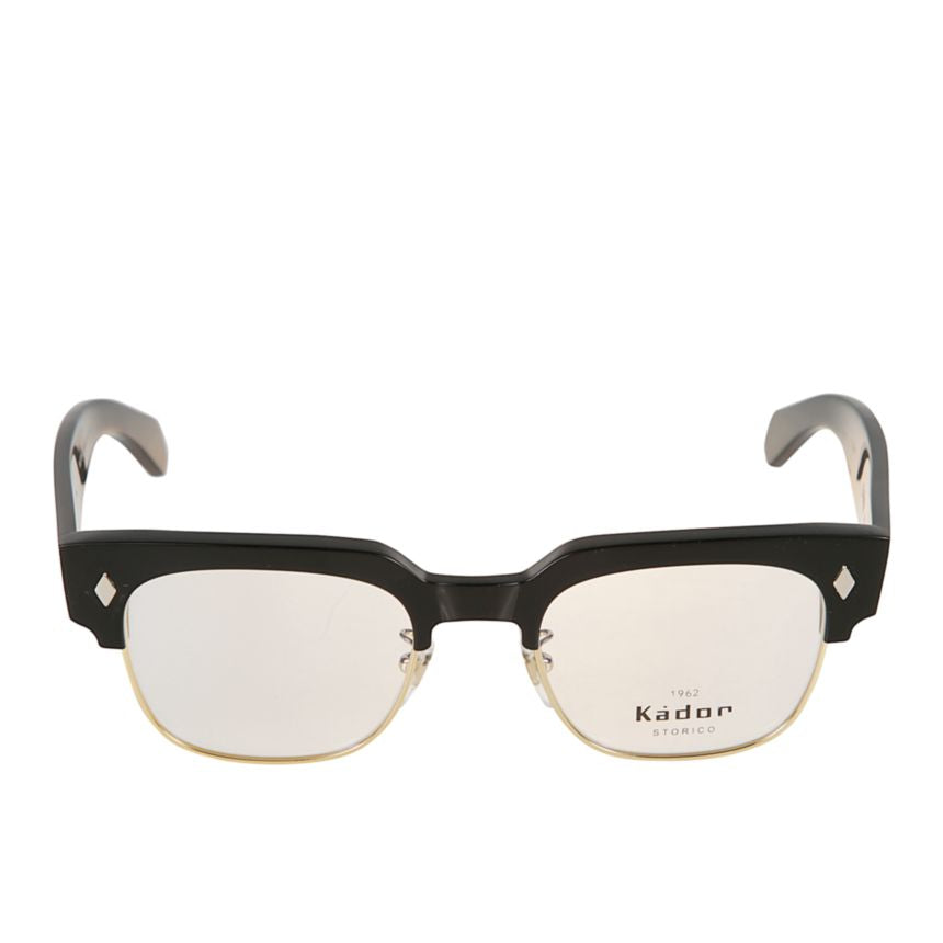 Tobako Cm Bold Rectangular Rimless Sunglasses