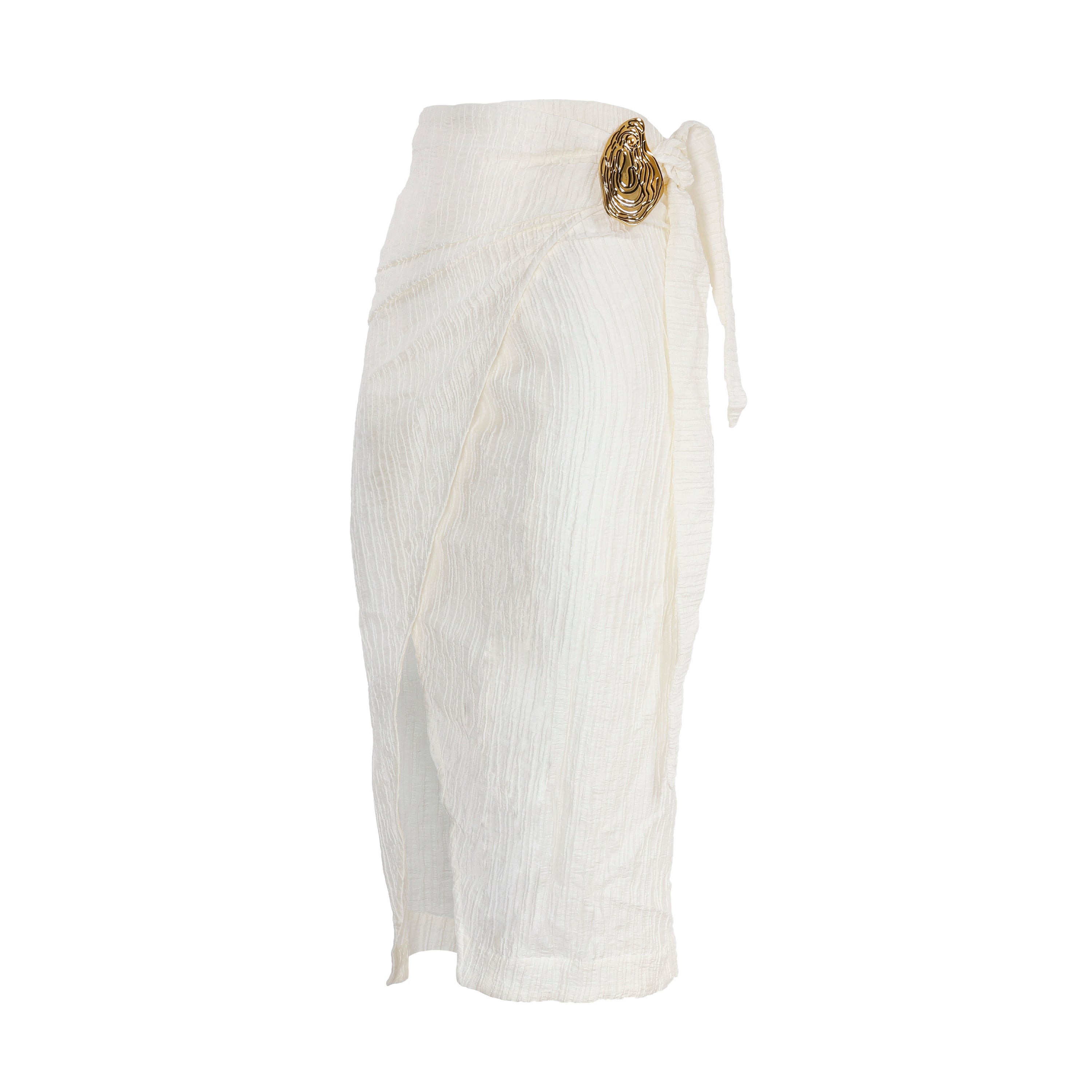 Textured White Pareo