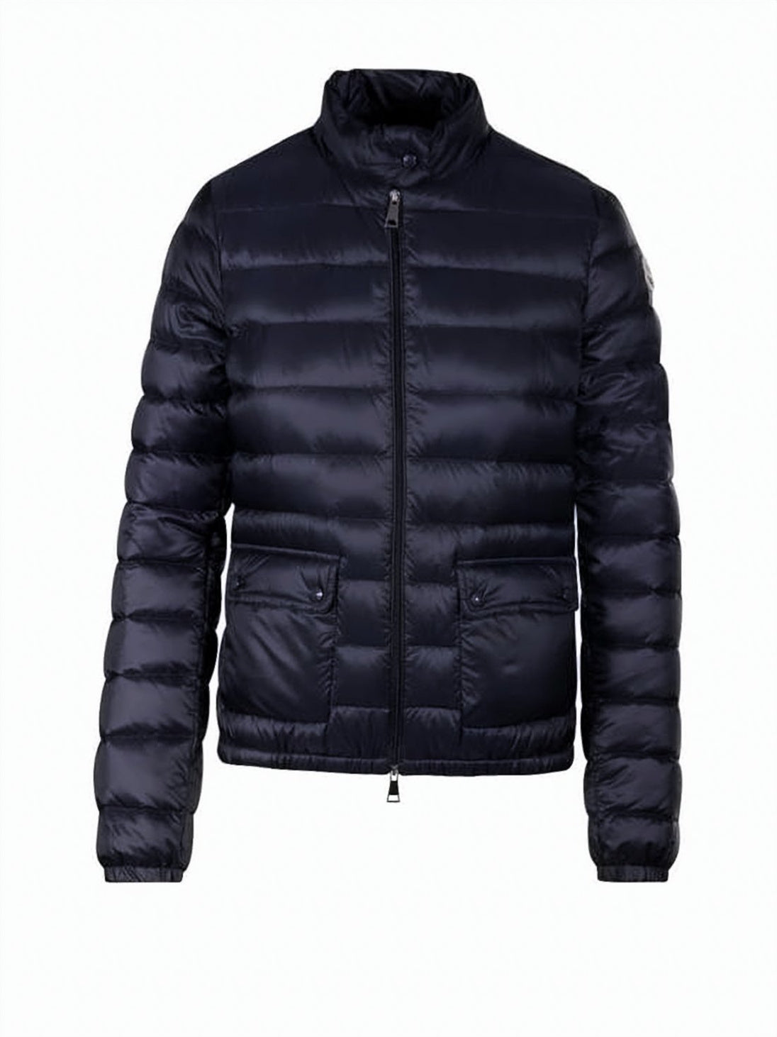 Packable Short Down Jacket with High Collar