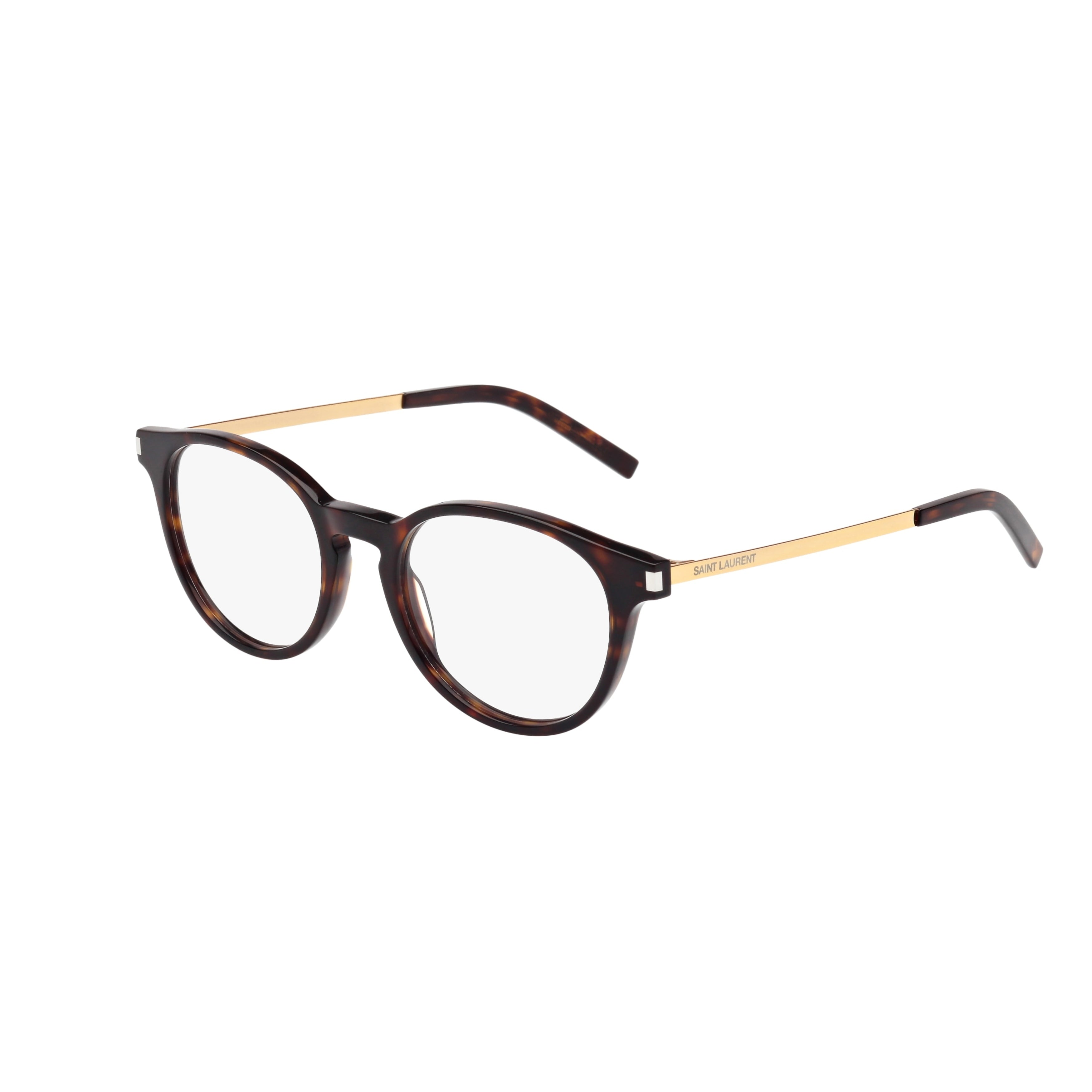 Sl 25 Tortoiseshell Acetate Round Eyeglasses