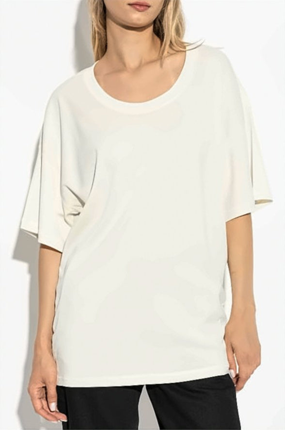 Relaxed Fit Short-Sleeved Cotton T-Shirt