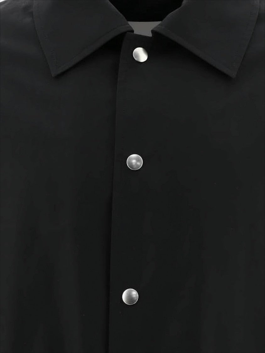 Button-Up Jacket with Classic Collar