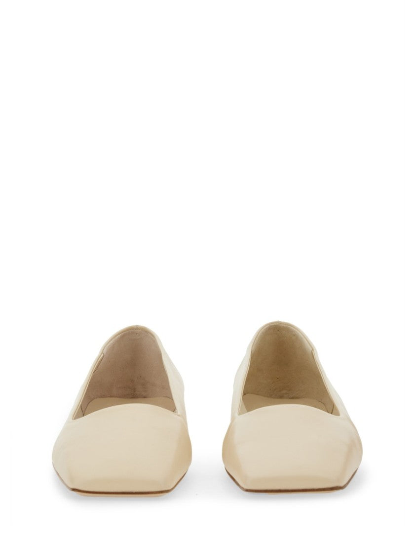 Dancer "Crazy" Pointed Toe Leather Flats