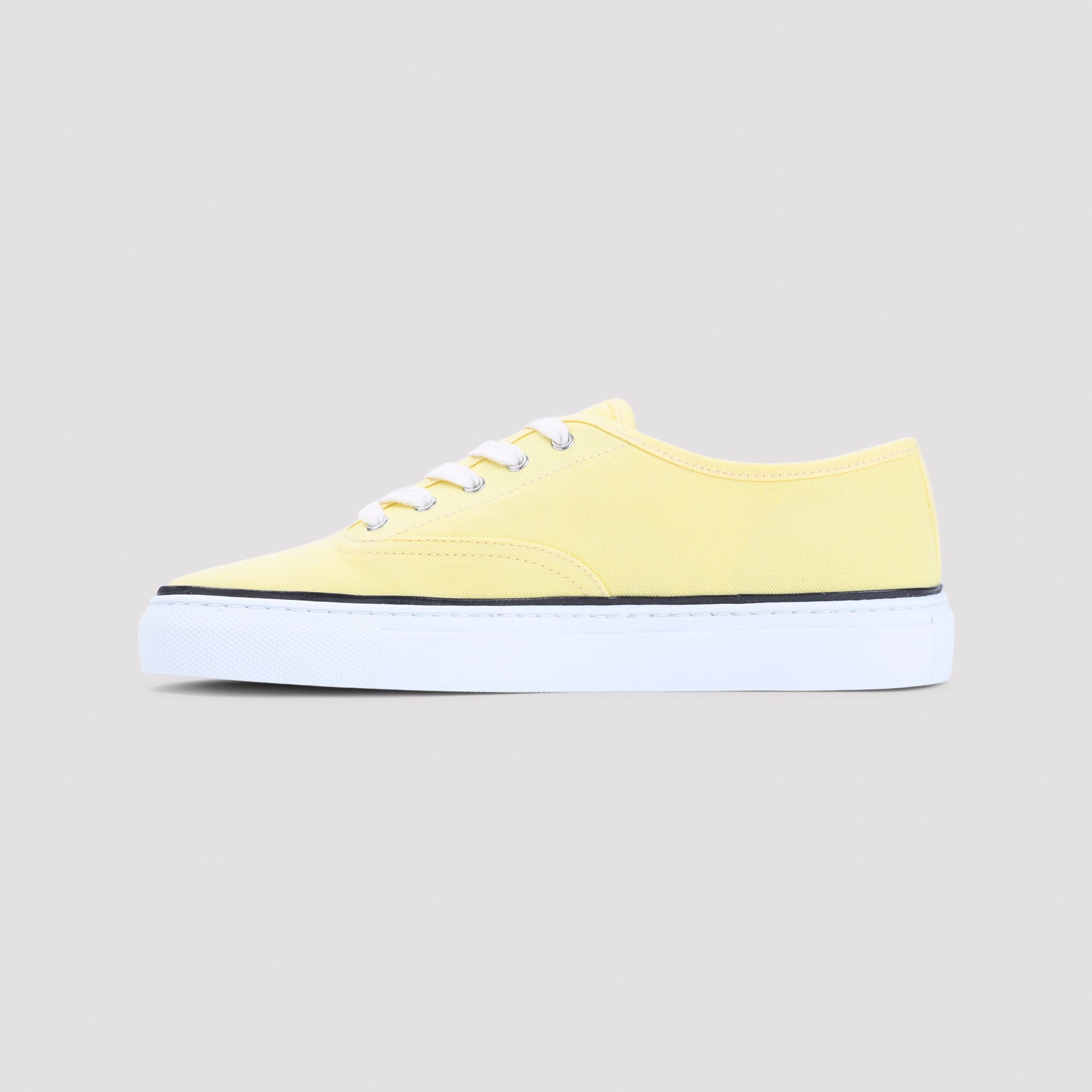 Yellow Orange Sneakers Cotton