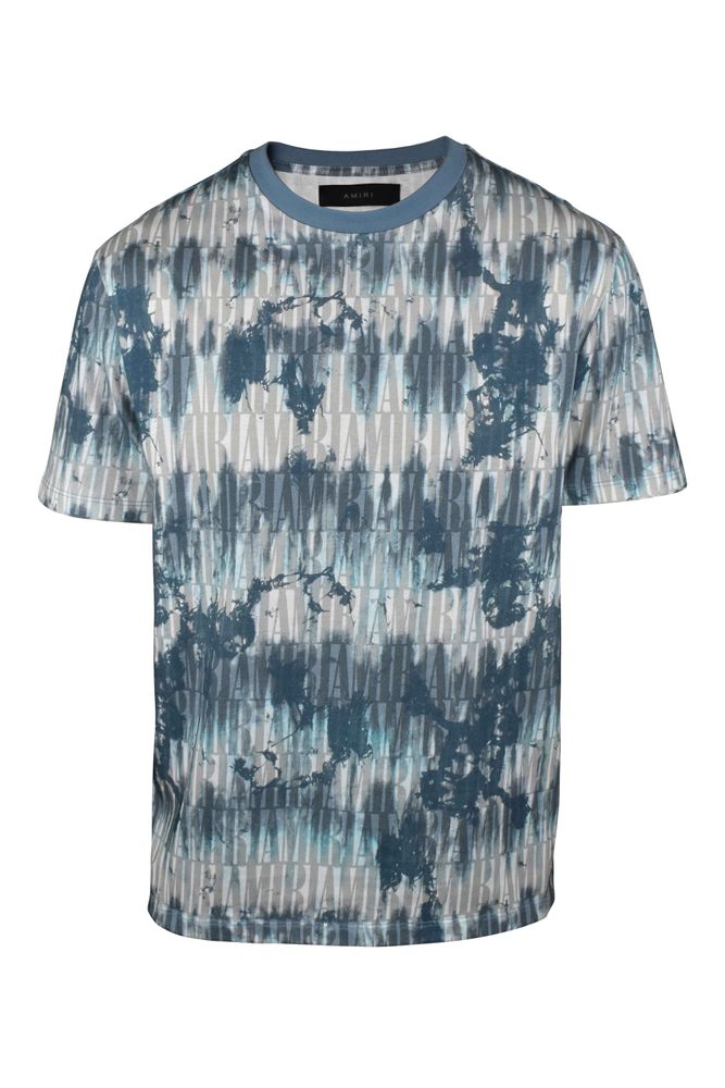 Cotton T-Shirt With Blue
