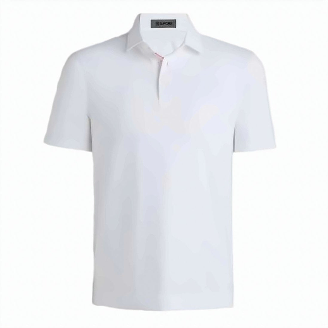 White Short-Sleeved Tailored Fit Polo Shirt