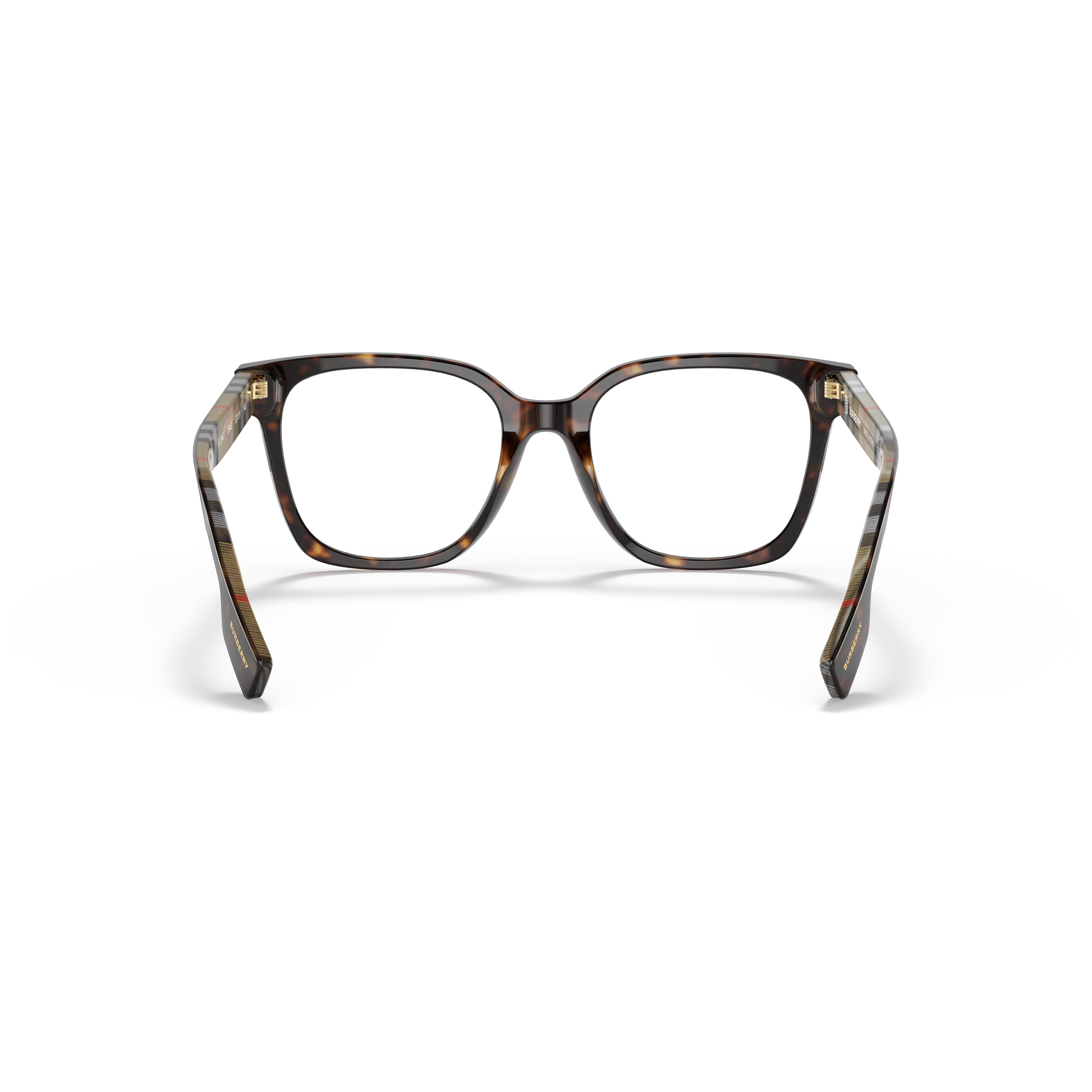 0be2347 Tortoiseshell Acetate Square Frame Eyeglasses
