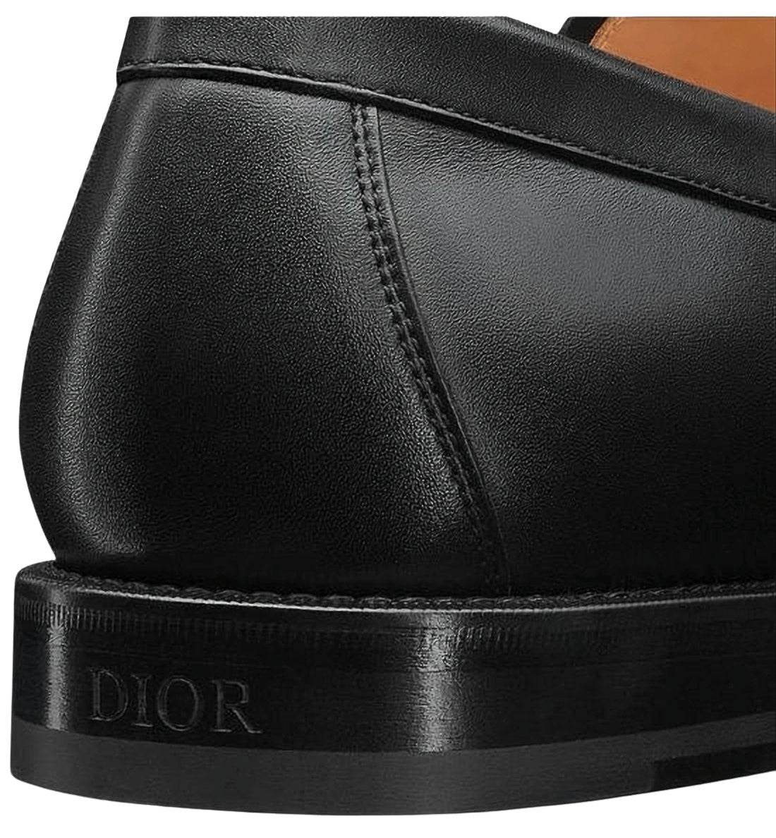 Classic Black Calf Leather Loafers