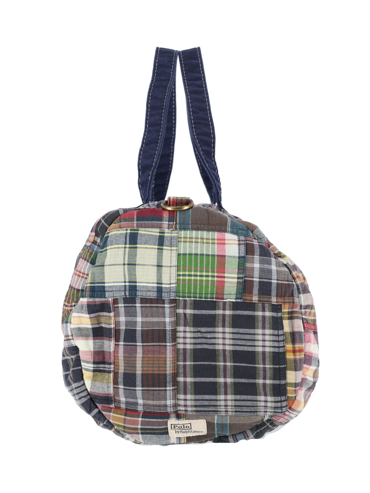 Multicolor Patchwork Pattern Duffle Bag