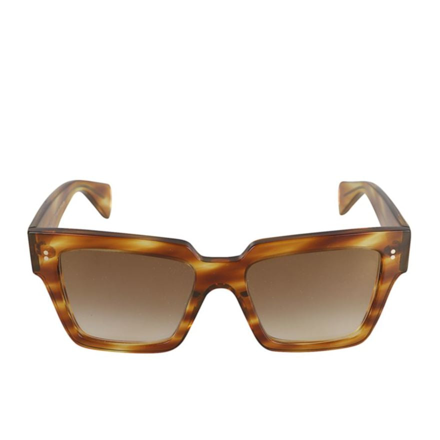 Fashion Oversized Tortoiseshell Sunglasses with Gradient Lenses