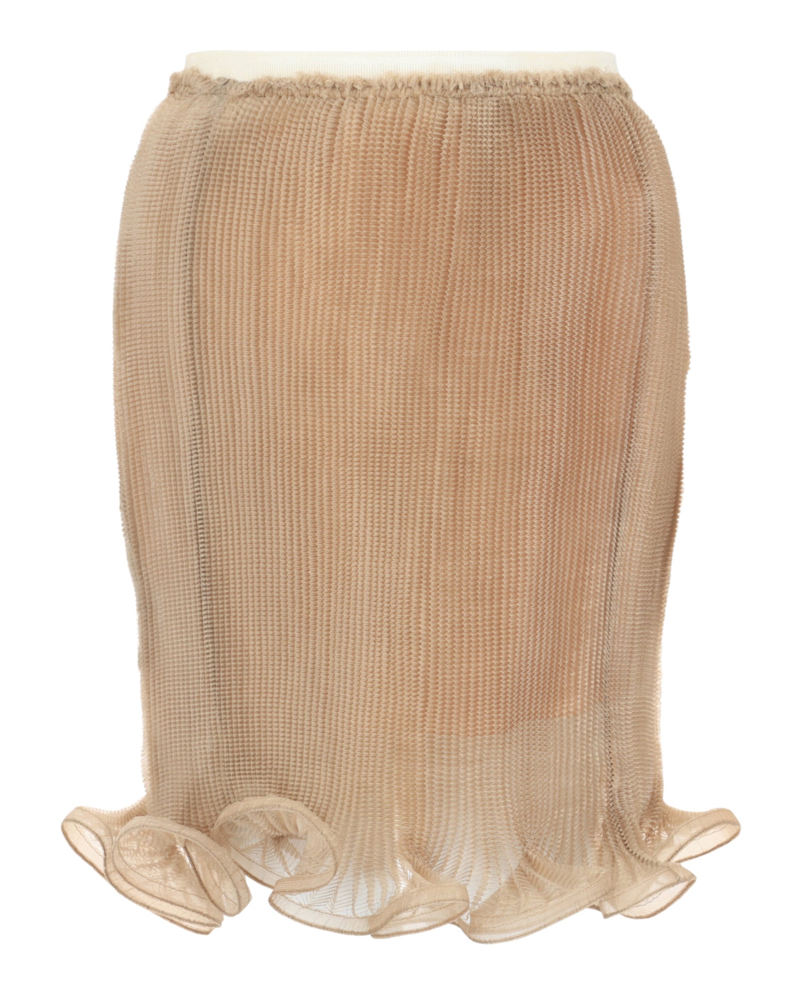 Flared Organza Skirt