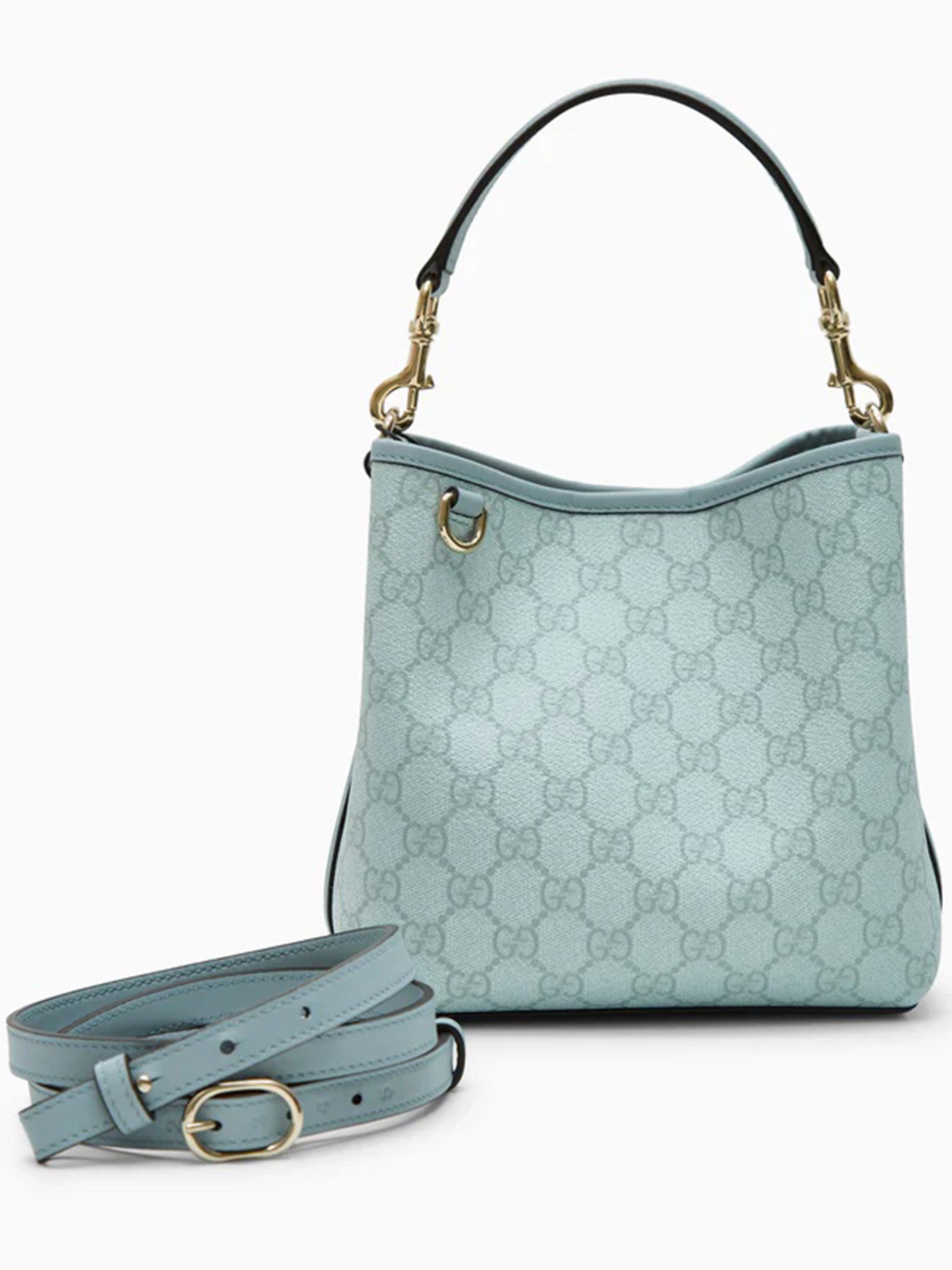 Blue Handbag GG Structured Monogram Bag