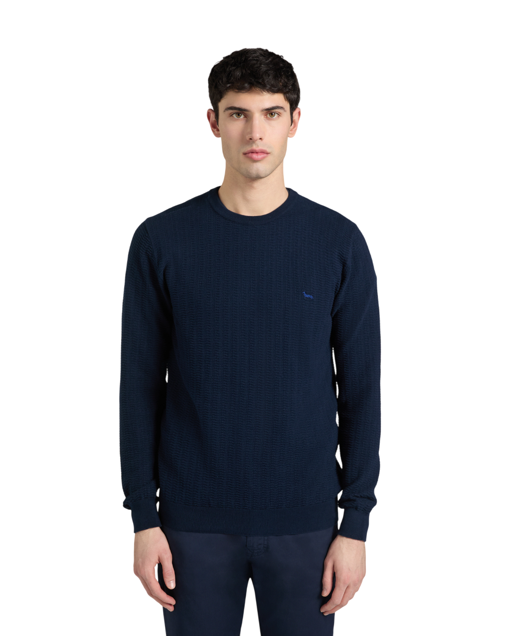Textured 3D Knit Sweater